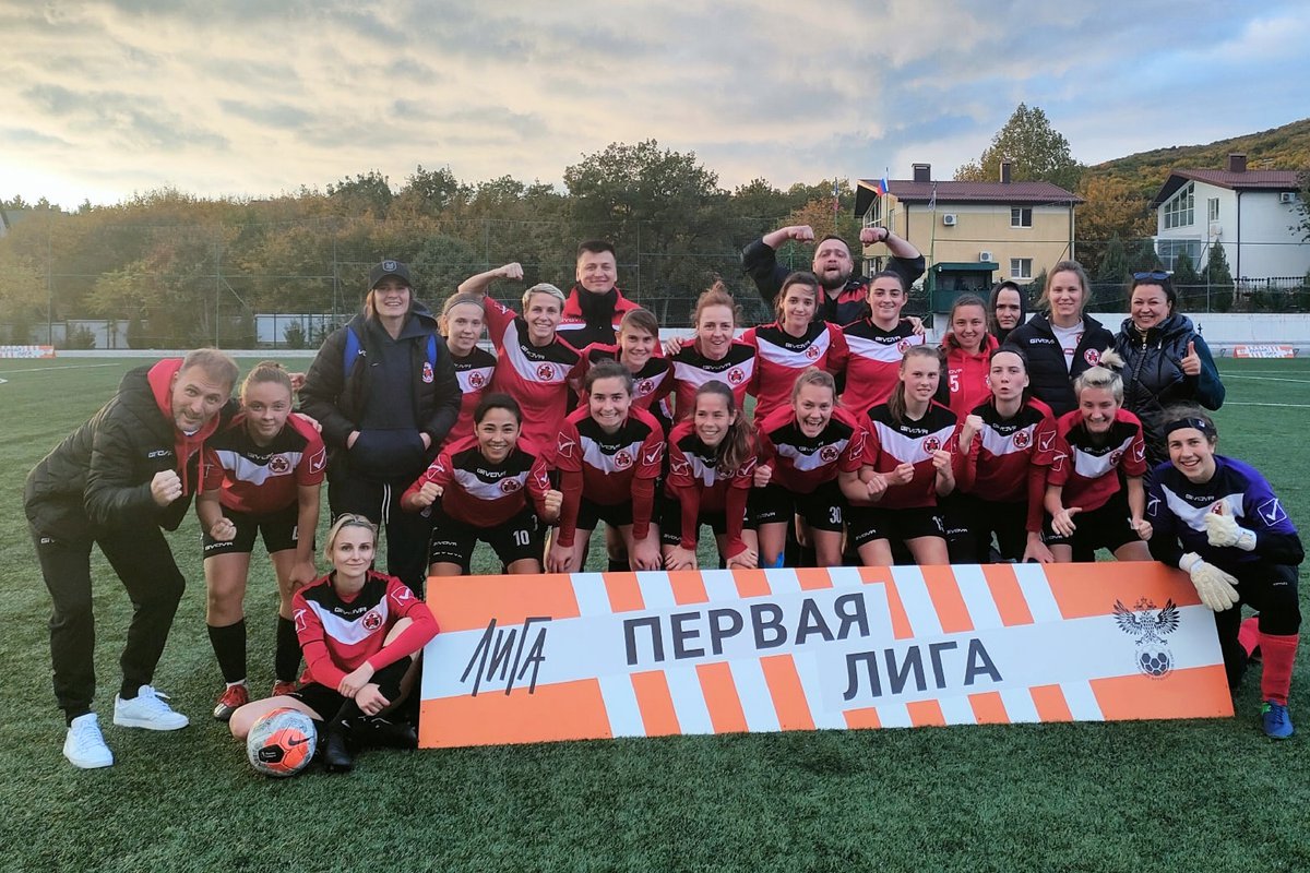 Женская «Звезда» заняла пятое место в Первой лиге